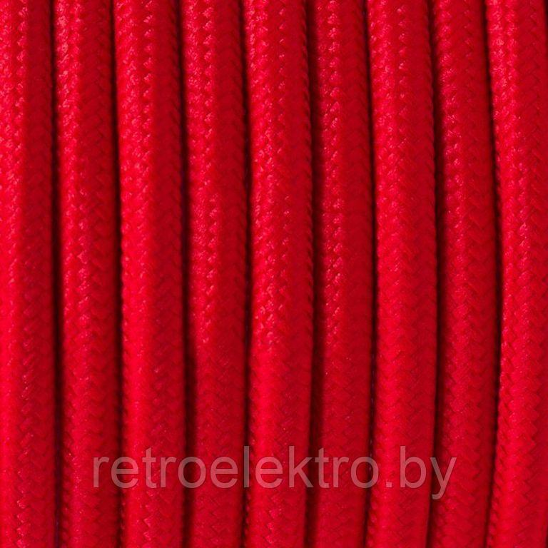 Провод монтажный КРУГЛЫЙ ПВХ 2*2,5 в декоративной оплетке, Красный - фото 5 - id-p146607970