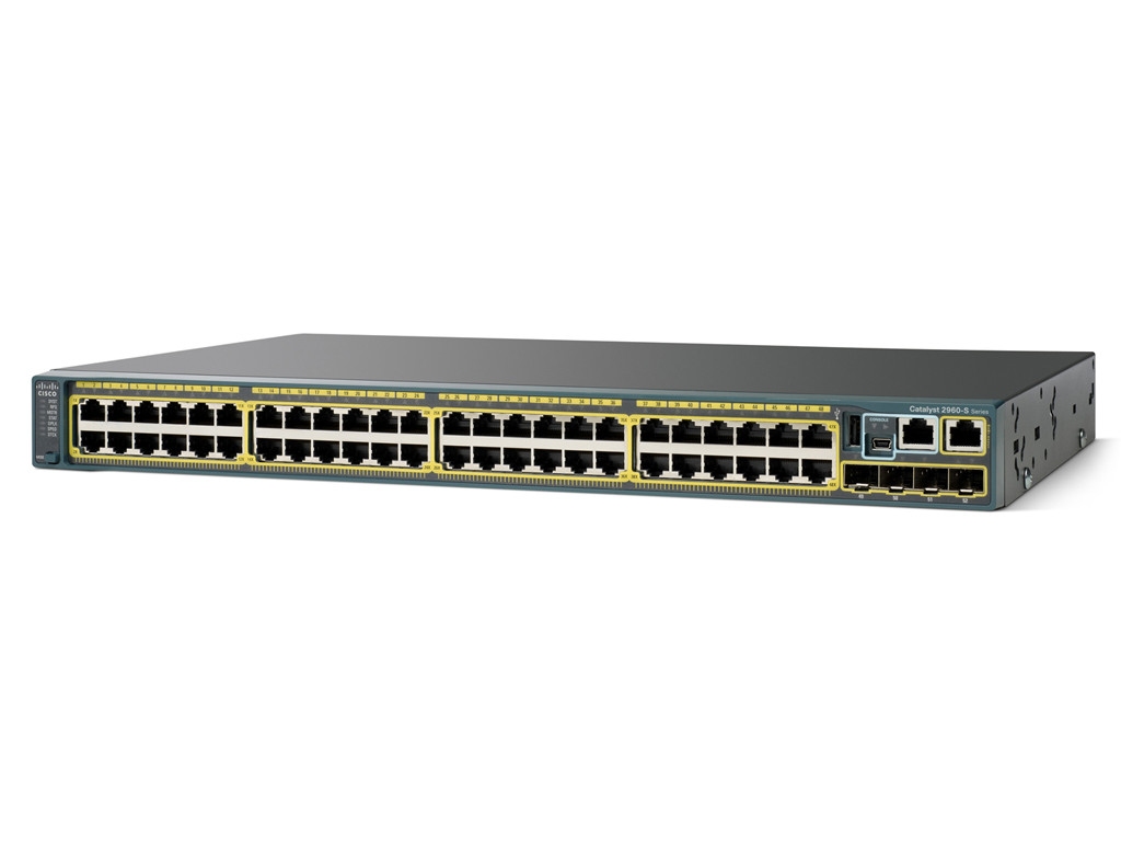 Коммутатор CISCO Catalyst WS-C2960s-48FPS-L