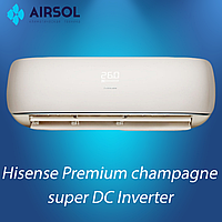 Кондиционер Hisense S-10UW4SVETG107(C) Premium CHAMPAGNE SUPER DC Inverter