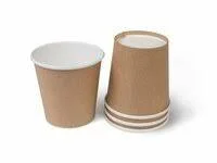 Стакан бумажный одноразовый 100 мл (однослойный) крафт