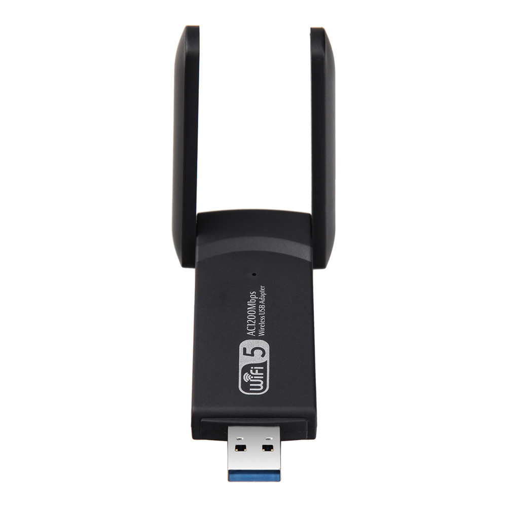 Адаптер - беспроводной Wi-Fi-приемник USB3.0, две антенны, до 1200 Мбит/с, двухдиапазонный - 2.4GHz/5.8GHz - фото 2 - id-p146635943