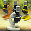 Детский набор Юный биолог Микроскоп Scientific Microscope с приборами для опыта Желтый, фото 9