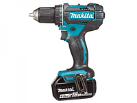 Аккум. дрель-шуруповерт MAKITA DDF 482 RME в чем. (18.0 В, 2 акк., 4.0 А/ч Li-Ion, 2 скор., 62 Нм, шурупы до