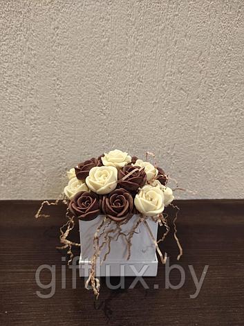 Набор подарочный "Шоколадное настроение"в коробке, 11*11 см ( 17 шт), фото 2