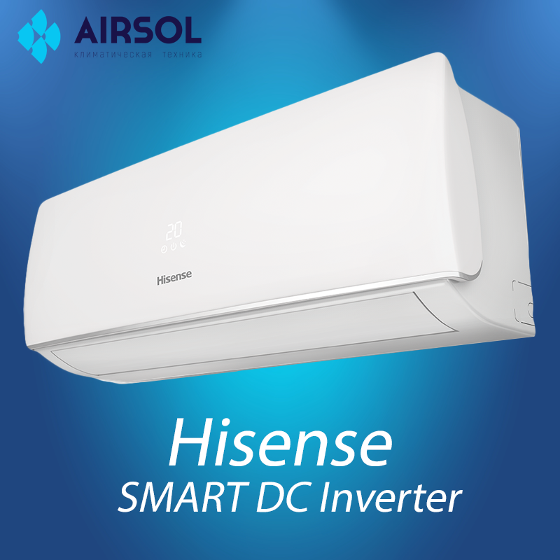 Кондиционер Hisense AS-18UR4SMADB035 SMART DC Inverter - фото 1 - id-p146498682