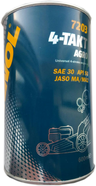 Масло моторное минеральное Mannol 7203 4-Takt Agro SAE 30 600 мл