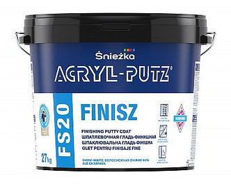 Шпатлевка готовая ACRYL-PUTZ FS20 FINISZ 27кг Польша