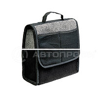Органайзер в багажник TRAVEL, ковролиновый, 28х13х30см, чёрный ORG-10 BK