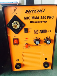 Сварочный аппарат инверторного типа Shtenli MIG/MMA-250 PRO