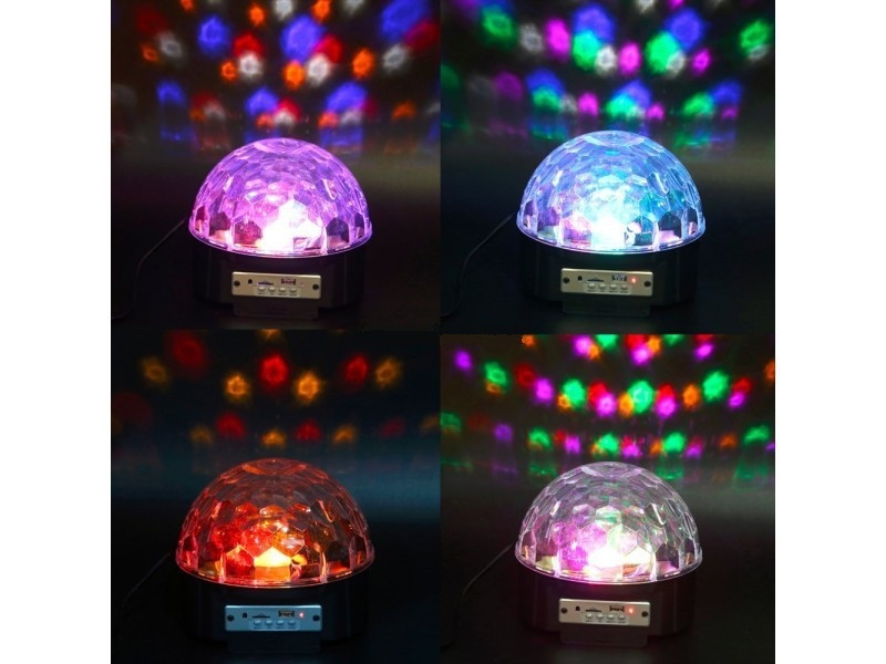 Светодиодный диско-шар Magic Ball LED Bluetooth MP3 - фото 6 - id-p146670980