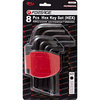 Набор ключей Г-образных 6-гранных, 8пр.(7-14мм)в пластиковом держателе F-5087