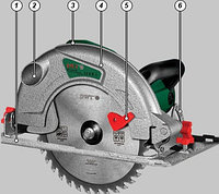 Циркулярная пила DWT HKS18-85