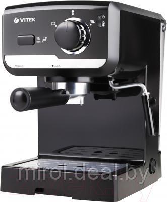 Кофеварка эспрессо Vitek VT-1502 BK - фото 1 - id-p146666799