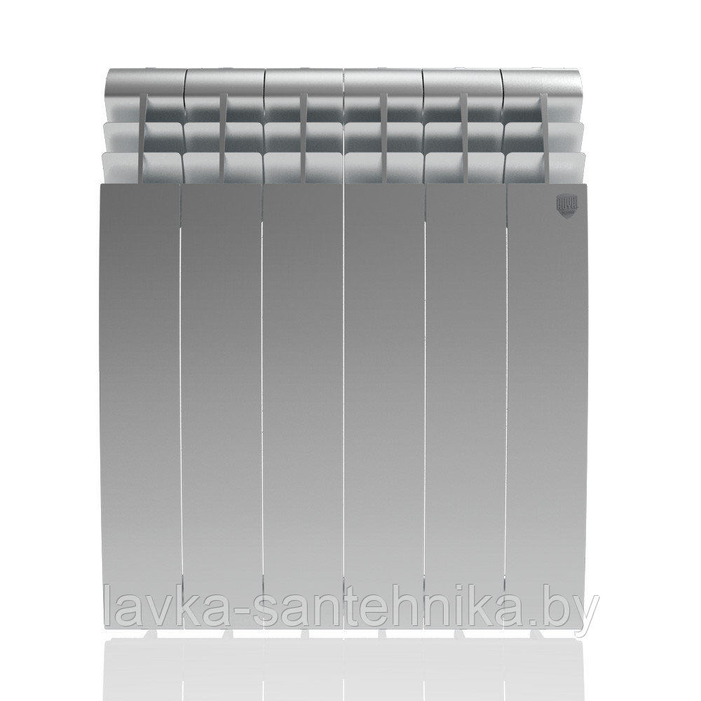 Радиатор алюминиевый Royal Thermo Biliner Alum 500 Silver Satin (1 секция) - фото 2 - id-p146606973