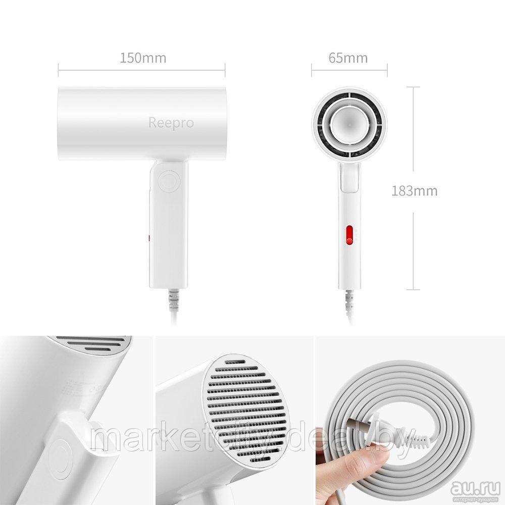 Фен Xiaomi Reepro Mini Power Generation Hair Dryer RP-HC04 (White) - фото 3 - id-p146687913
