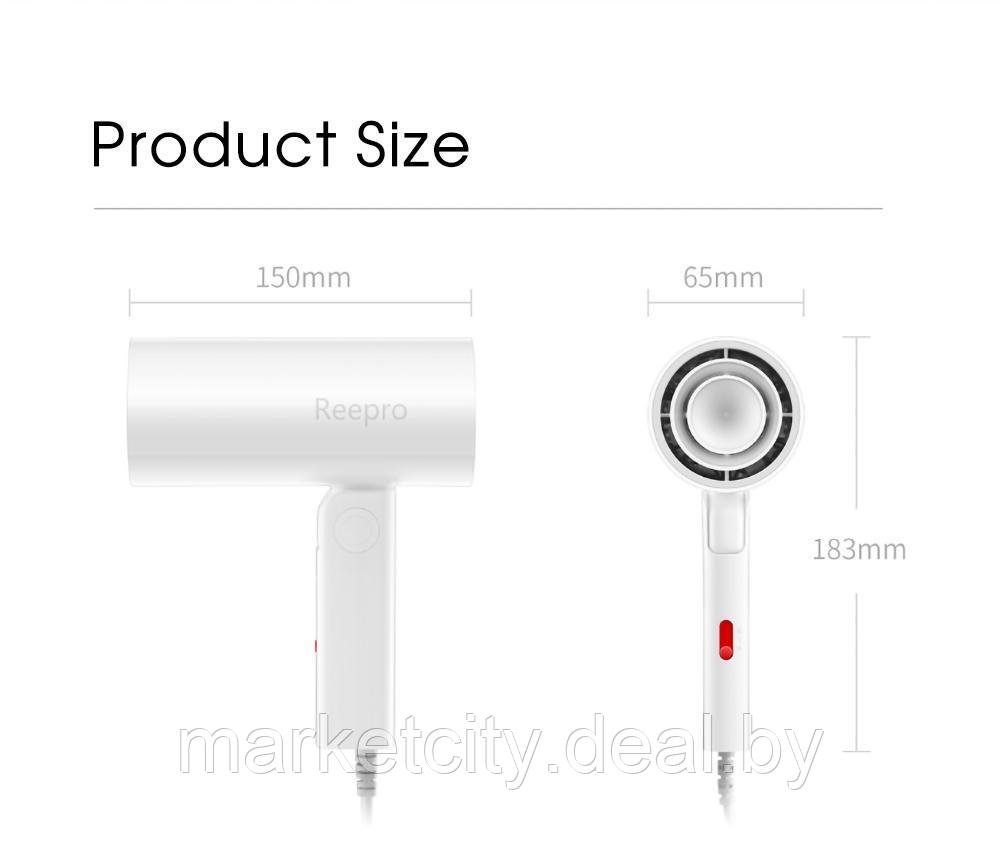 Фен Xiaomi Reepro Mini Power Generation Hair Dryer RP-HC04 (White) - фото 7 - id-p146687913