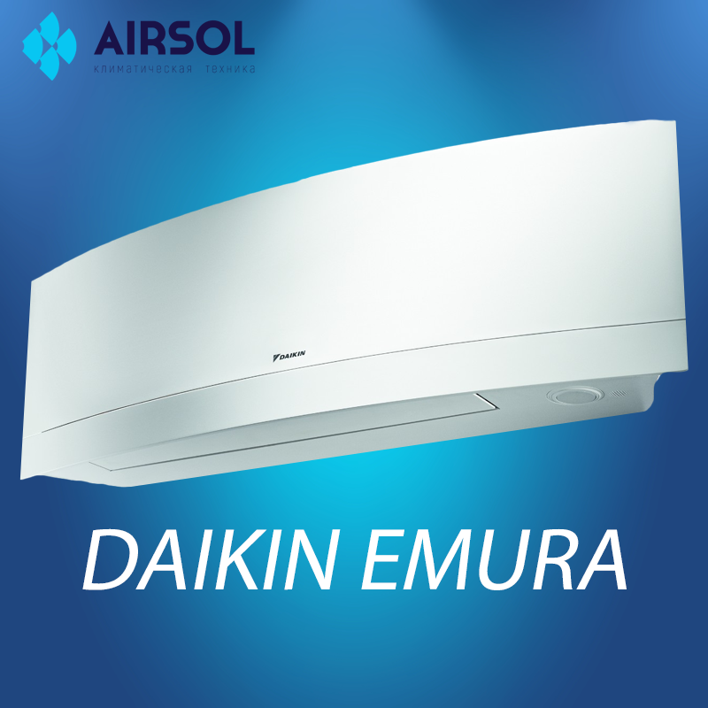 Кондиционер DAIKIN FTXJ25MW/RXJ25M EMURA Inverter