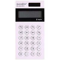 Калькулятор карманный 8 pазр. "Darvish" двойное питание 118 х 58 х 11.3 мм Белый, фото 1