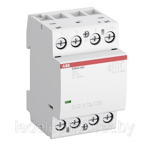 Контактор модульный ESB40-31N-06, 40A, 3NO+1NC, 230VAC/DC, 3M - фото 1 - id-p145063977