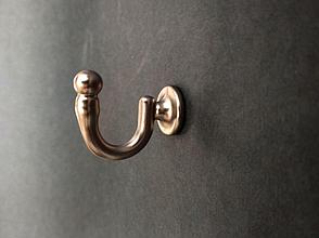 Крючок для штор стеновой цвета сатин.