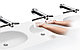 Сушилка-смеситель для рук Dyson Airblade Wash+Dry WD06 Встроенная, фото 6