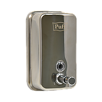Дозатор для жидкого мыла Puff-8608 нержавейка, 800мл (глянец)