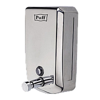 Дозатор для жидкого мыла PUFF-8708 нержавейка, 800мл  с замком