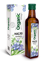 Льняное масло Organic Altay, 250 мл. (Россия)