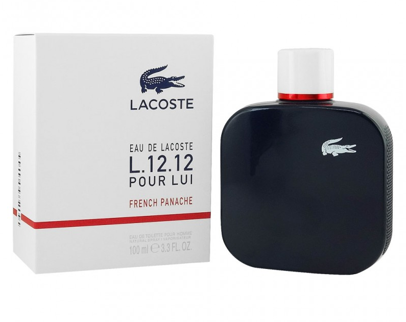 Мужской парфюм Lacoste eau L.12.12. Lui French Panache / 100 ml