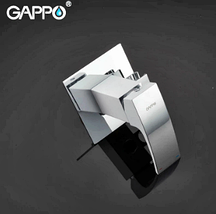 Смеситель для биде Gappo G7207-8 Хром/белый, фото 3