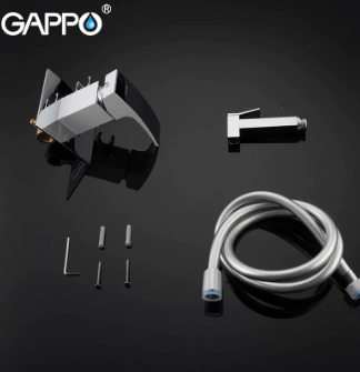 Смеситель для биде Gappo G7207-8 Хром/белый - фото 6 - id-p146714699