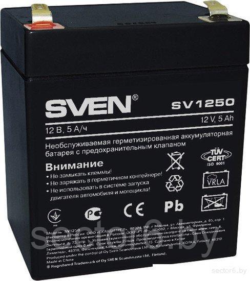 Аккумулятор для ИБП SVEN SV1250 - фото 1 - id-p146713730