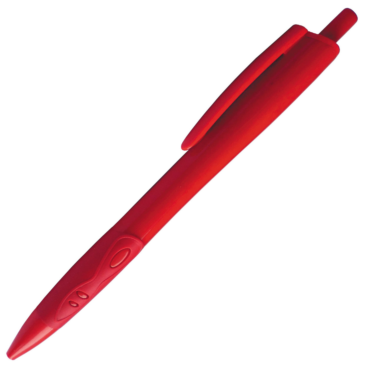 Ручка шариковая Vinson, автоматическая, непрозрачный корпус, масляные чернила, 0,7мм, красная, арт.