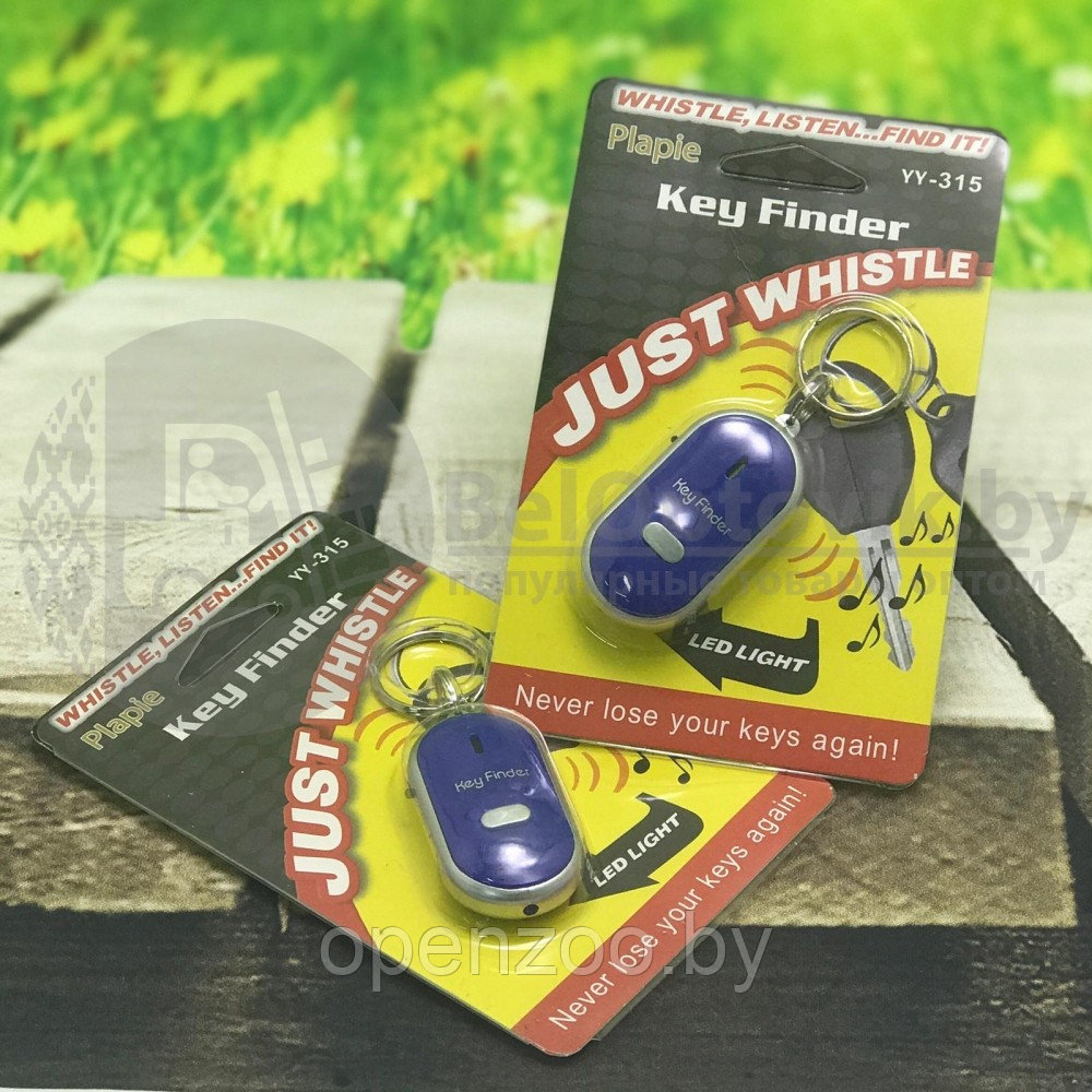 РАСПРОДАЖА Брелок для поиска ключей Key Finder, (Цвета Mix) Синий - фото 2 - id-p138005242