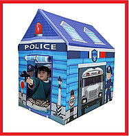 889-215А Детская игровая палатка "Полиция", палатка-домик, размер 107х73х120 см