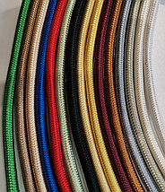 Провод монтажный КРУГЛЫЙ ПВХ 3*2,5 в декоративной оплетке, Шоколад, фото 2