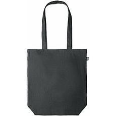 Эко-сумка NAIMA TOTE черная, 100% конопляная ткань, фото 3