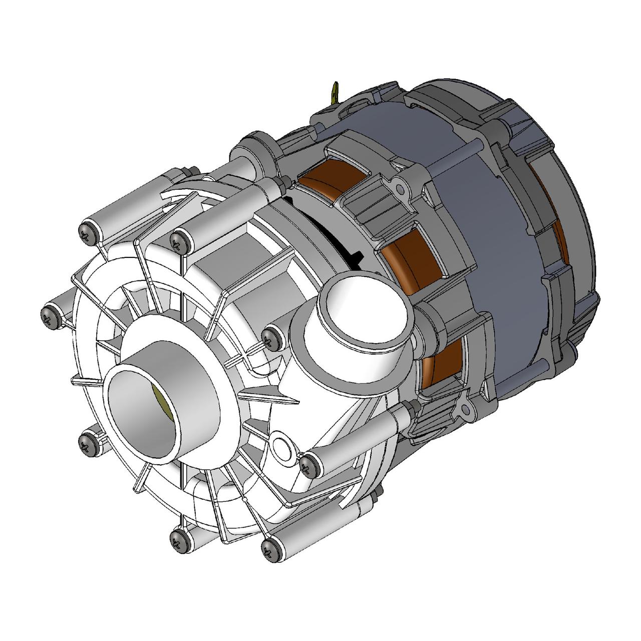 Насос, помпа OLYMPIA L80.T100DX_IP00 230В 0,38кВт