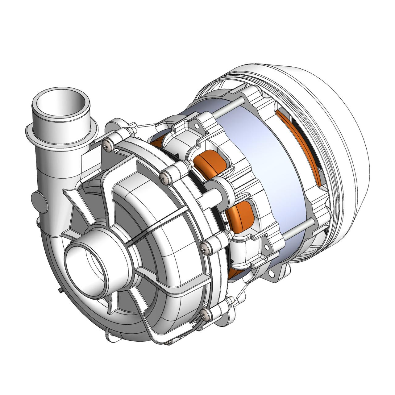 Насос, помпа OLYMPIA L80.T100SXV_IP00 230В 0,38кВт