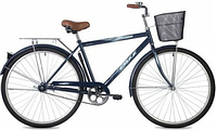 Велосипед с корзиной Foxx Fusion 28" черный 2021, фото 1