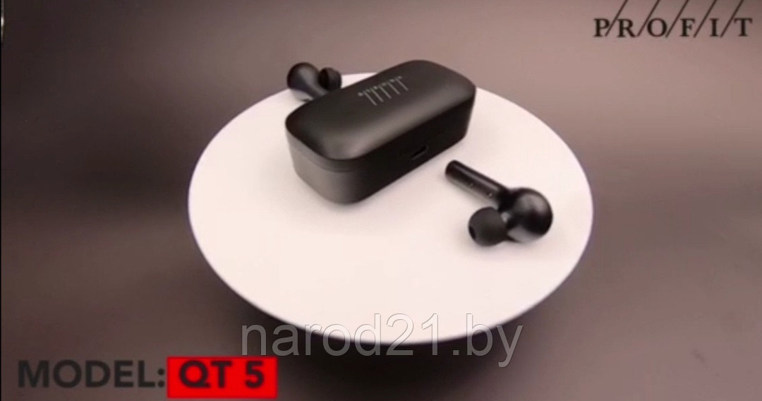 AirPods QT5 беспроводные наушники - фото 4 - id-p70776832