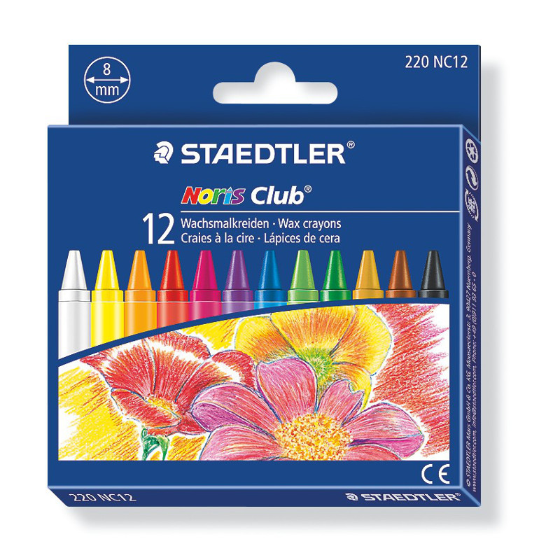 Мелки восковые STAEDTLER Noris Club 220-NC12