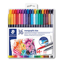 Фломастеры STAEDTLER marsgraphic duo 3001TB-36