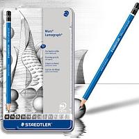 Карандаши графитные STAEDTLER Mars Lumograf 100-G12S