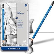 Карандаши графитные STAEDTLER Mars Lumograf 100-G12S