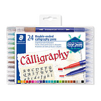 Фломастеры STAEDTLER Calligraph duo 3005TB-24