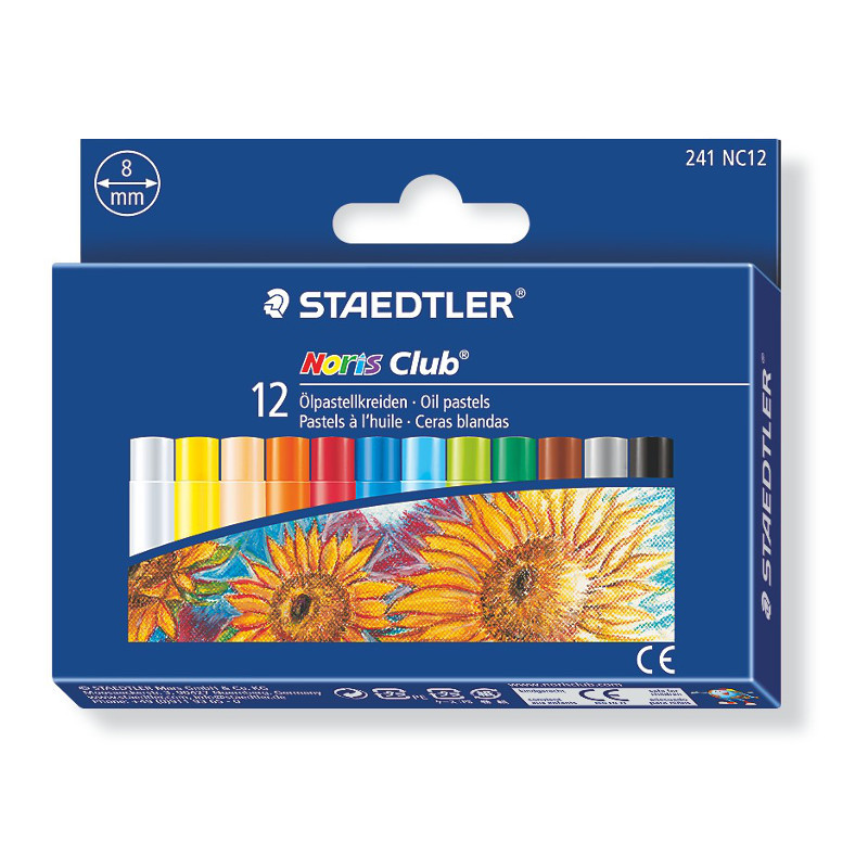 Мелки пастельные STAEDTLER Noris Club 241-NC12