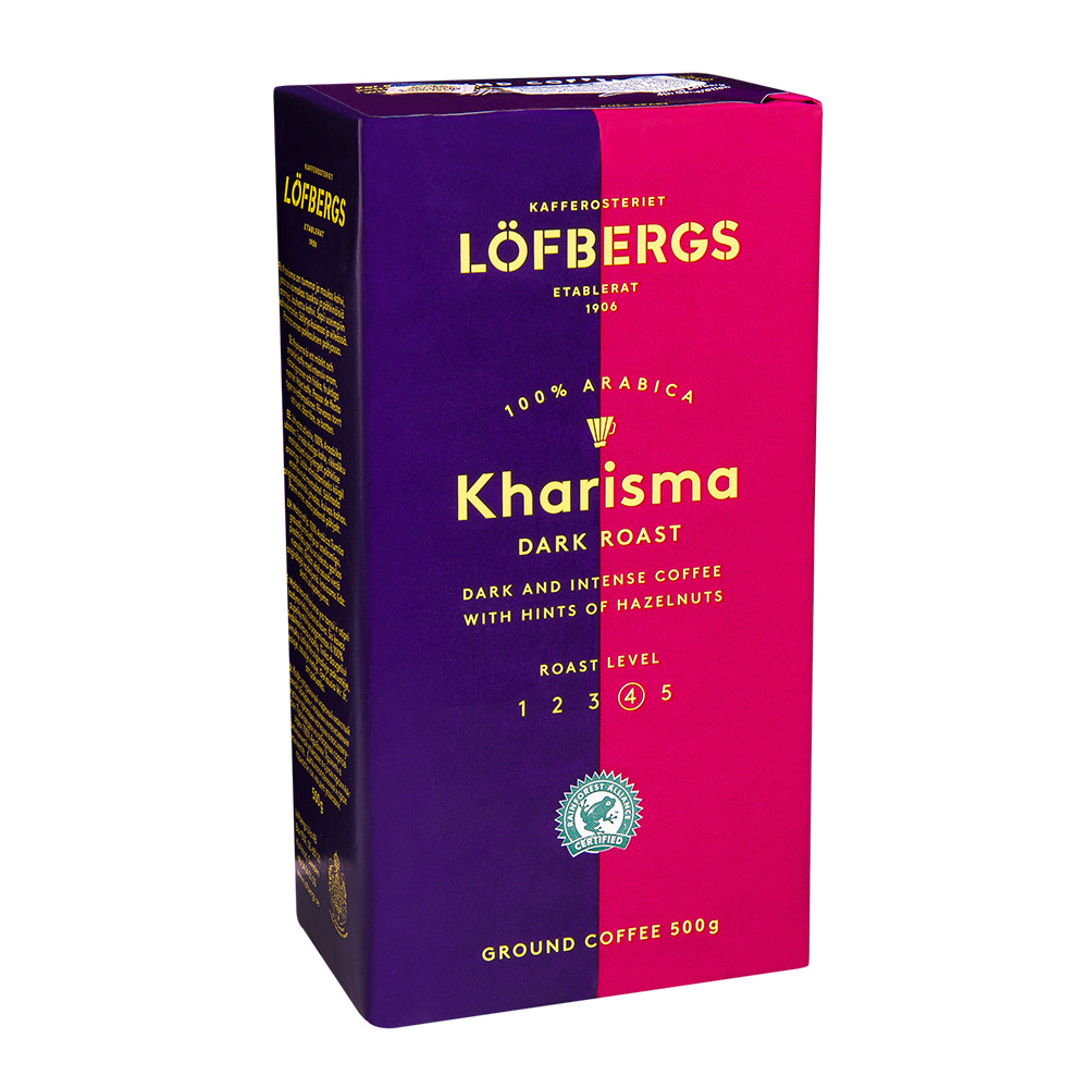 Кофе Lofbergs молотый Харизма Kharisma, 500 гр Швеция