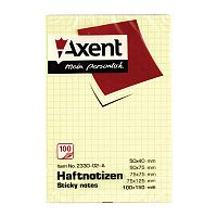 Блок бумаги с клейким слоем Axent 2330-02