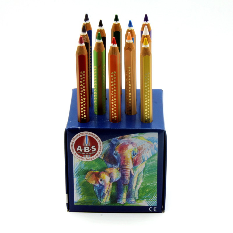 Набор цветных карандашей STAEDTLER Noris super jumbo 129-W12 - фото 1 - id-p146788020